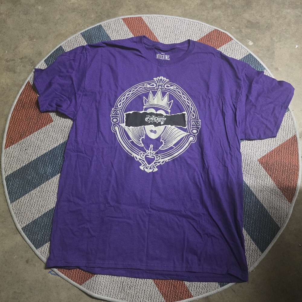 Purple Graphic Disney Villans T-Shirt